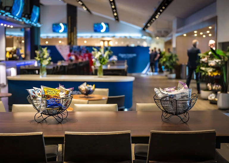 Supporters Club hospitality area