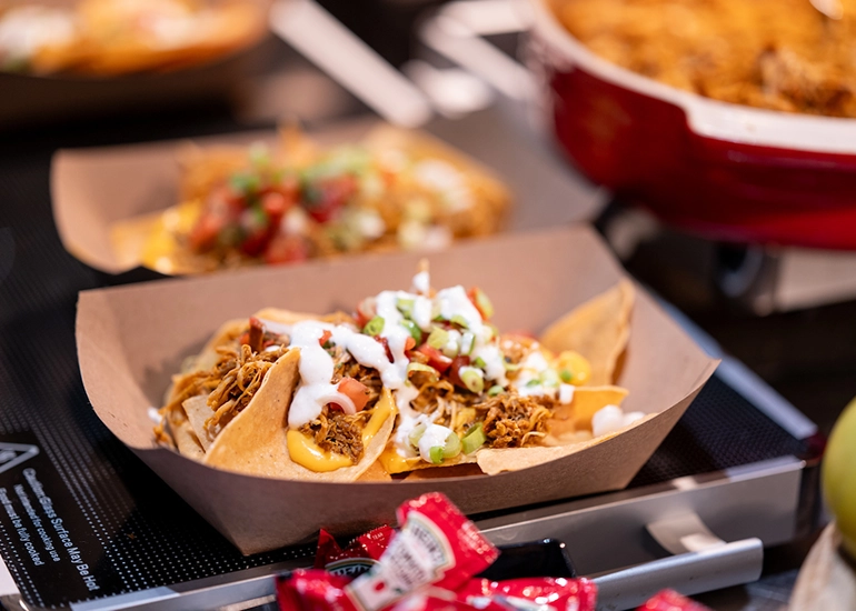 Nachos in Supporters Club