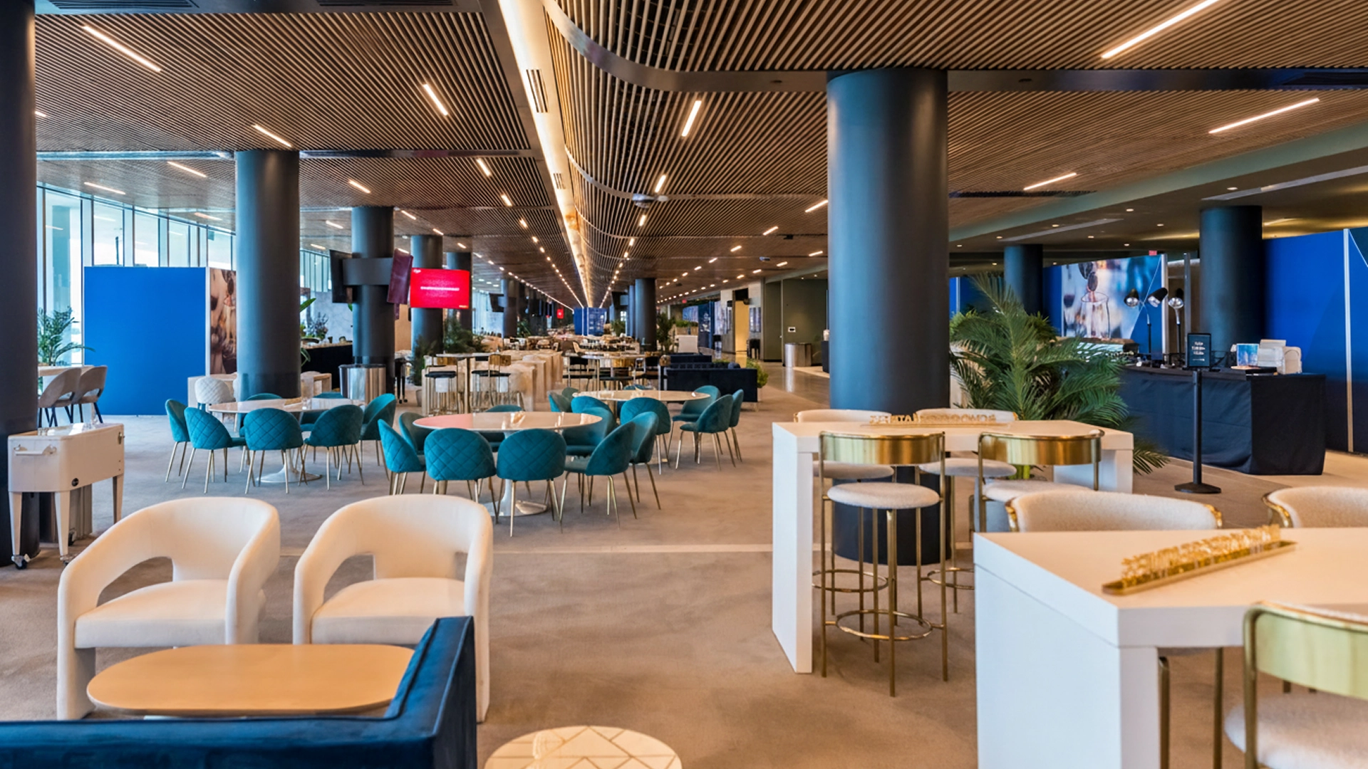 Premium seating views for Prestige guests