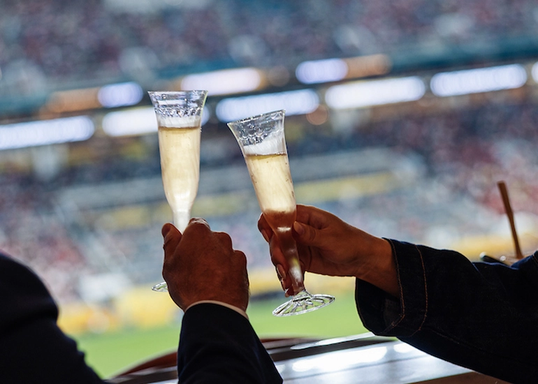 Dedicated host welcoming Skybox guests
