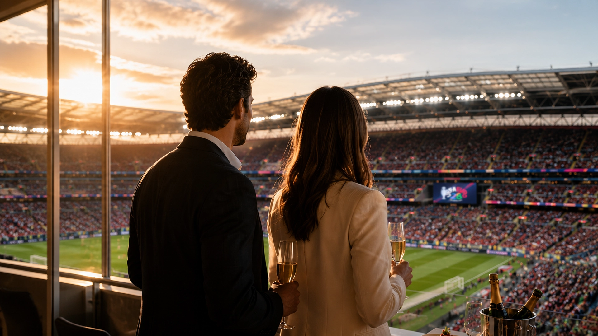 Premium suite seating views