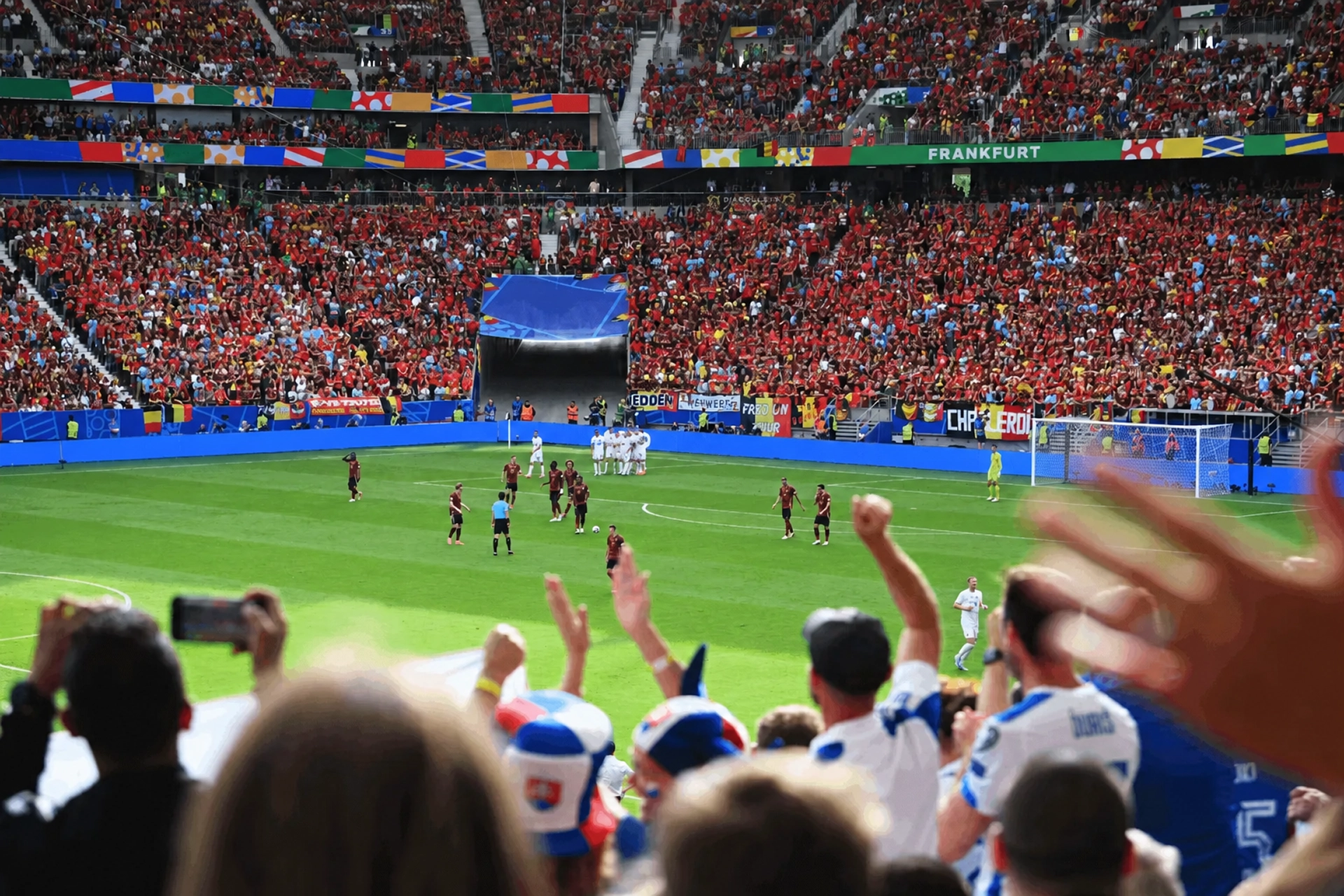 Crowd at a stadium
