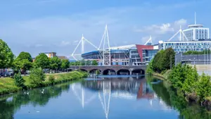 Cardiff stadium hosting the UEFA EURO 2028™