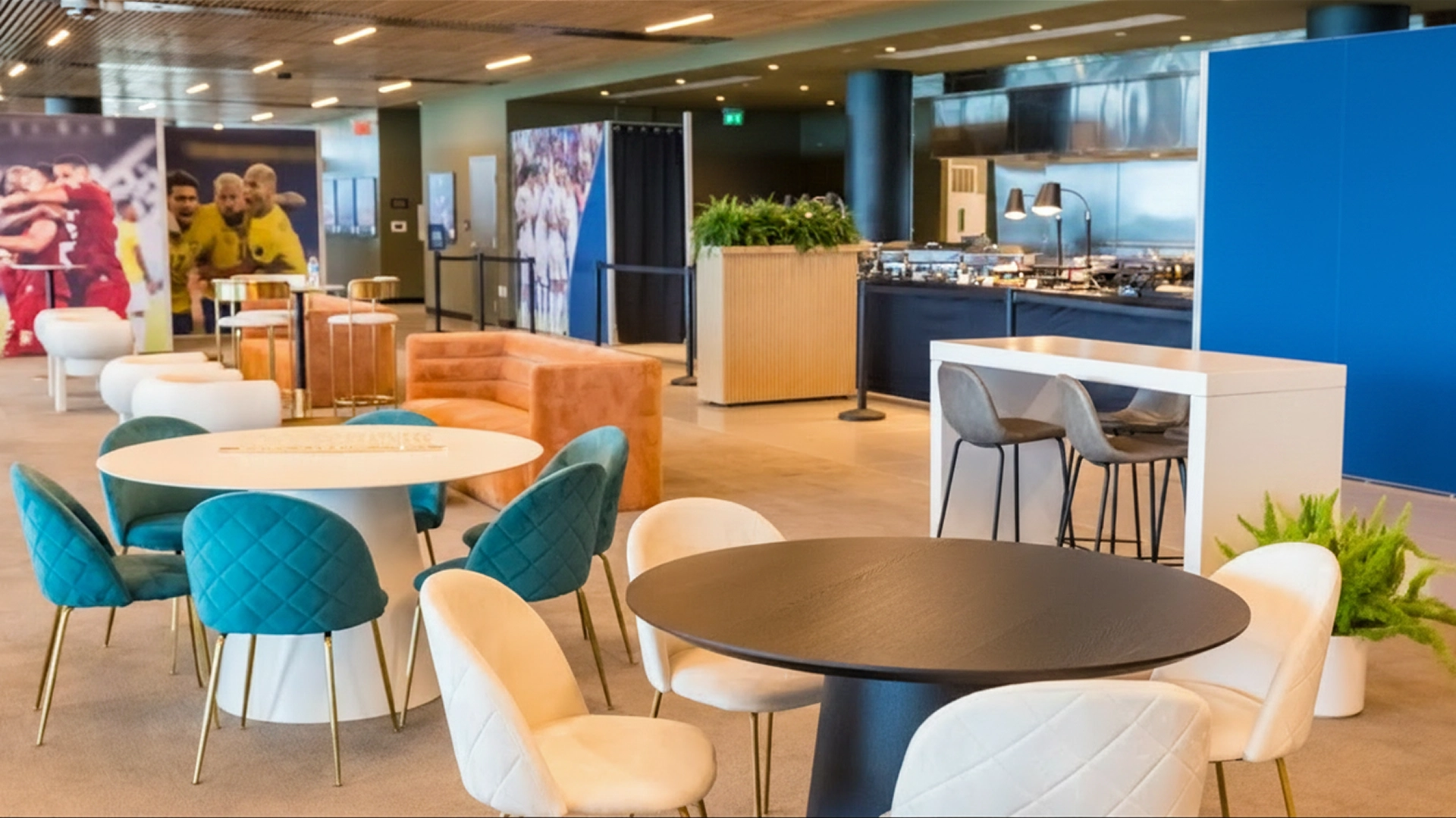 Club hospitality space